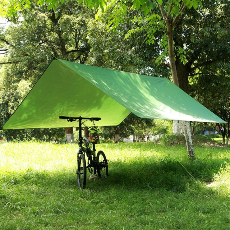 Multi-Function Outdoor Waterproof Sunscreen Beach Awning Tent Sun Shelter Pergola (Army Green)