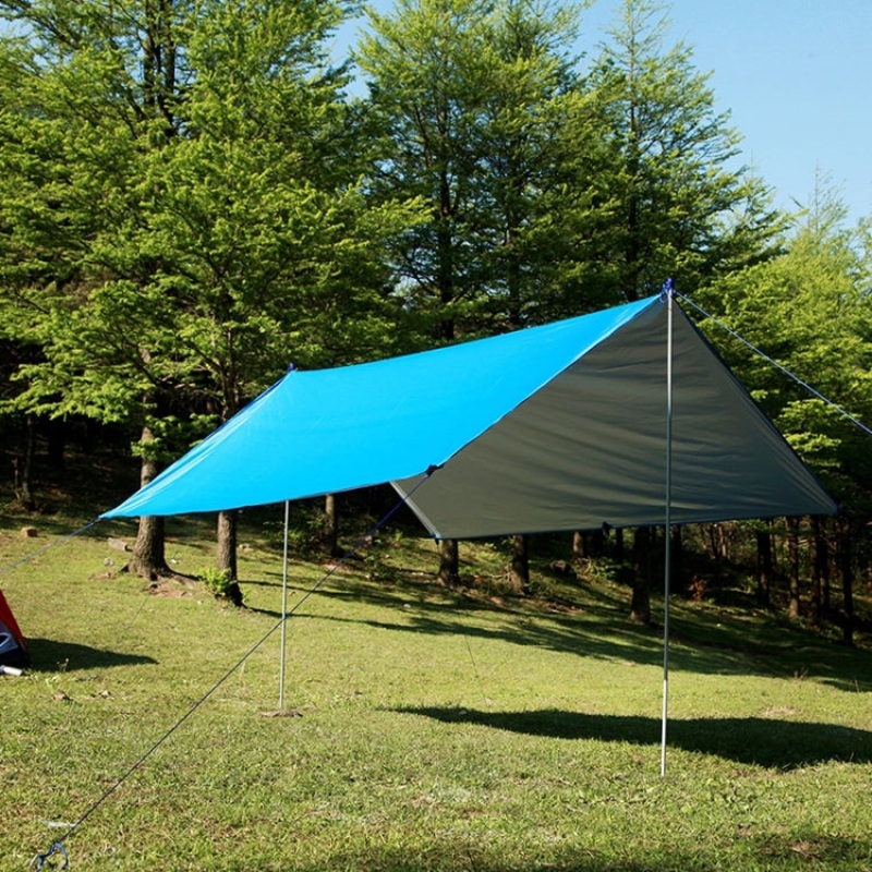 Outdoor Waterproof Sunscreen Beach Awning Tent Sun Shelter Pergola (Blue)