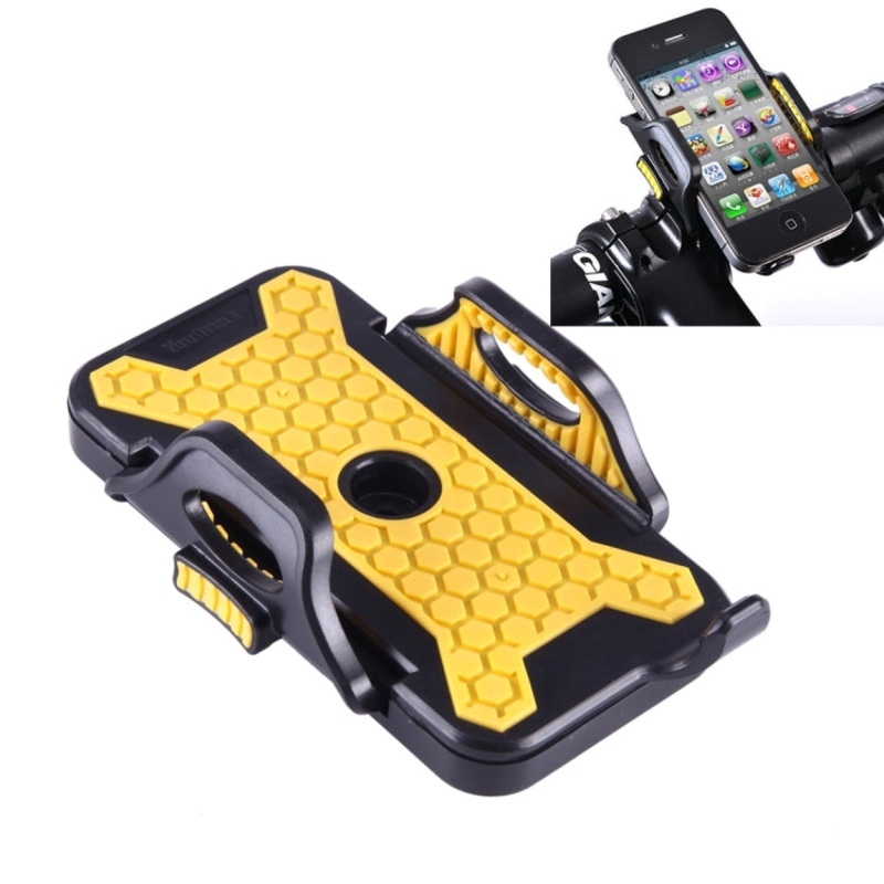 Universal Bicycle Mobile Phone Holder for iPhone Samsung Lenovo Sony HTC and Other Smartphones (54-82mm Width)