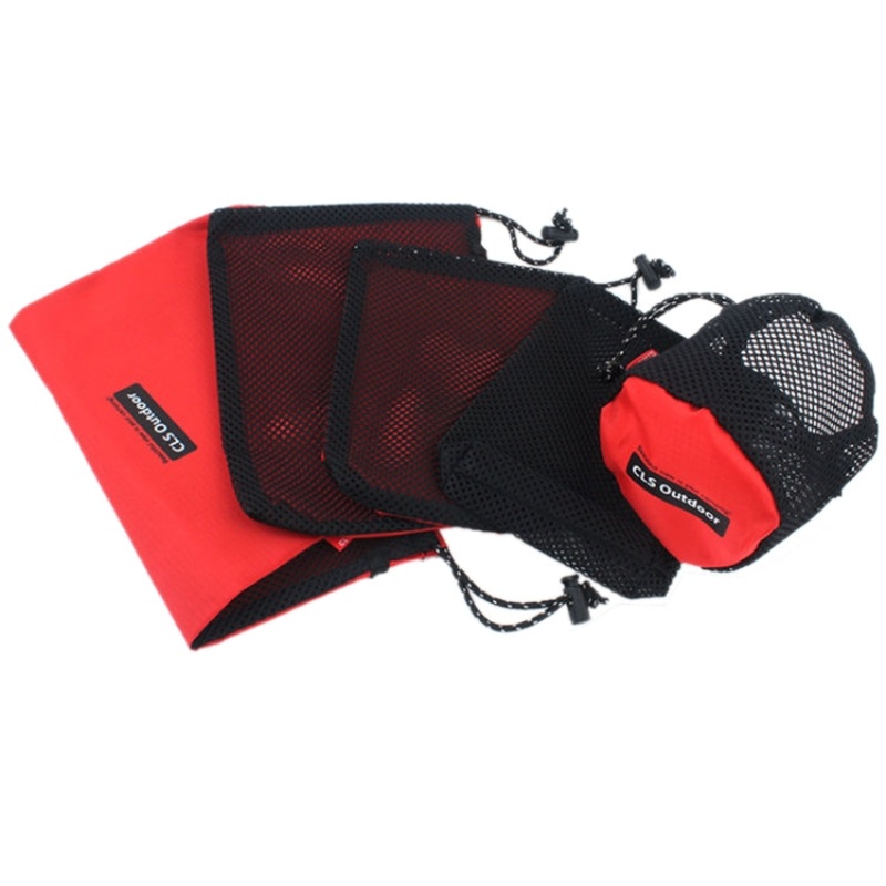 5 in 1 Multi-function Travel Portable Storage Camping Sorting Net Bag Set (One Size)