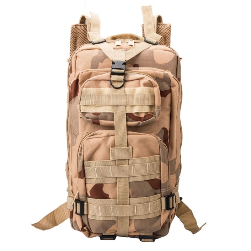 Fashion Camouflage Style Men Oxford Cloth Backpack Shoulders Bag Outdoors Hiking Camping Travelling Bag 25L (43 x 26 x 23 cm)