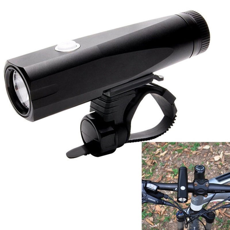 Usb Charging Led Bicycle Headlight Front Lamp 5 Modes (800lm)