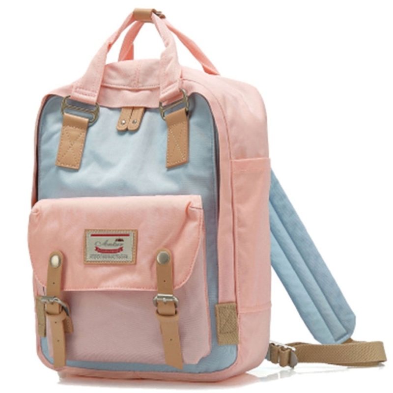 Fashion Casual Travel Backpack Laptop Bag Student Bag with Handle (38x28x11cm)