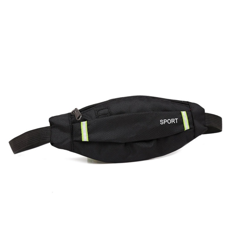 Men Women Running Waist Bag Sport Pack Cycling Belt Fanny Pouch Outdoor Travel Hiking Gym Fitness Money Purse (One Size)