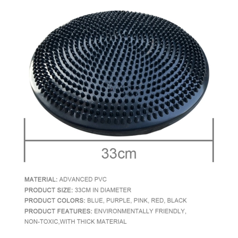 Thick Explosion-proof Yoga Massage Balance Cushion (One Size)
