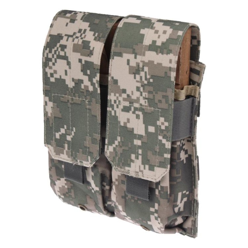 Duplex Canvas Clips Pouch with Quick Release Buckles (Woodsman Brown)