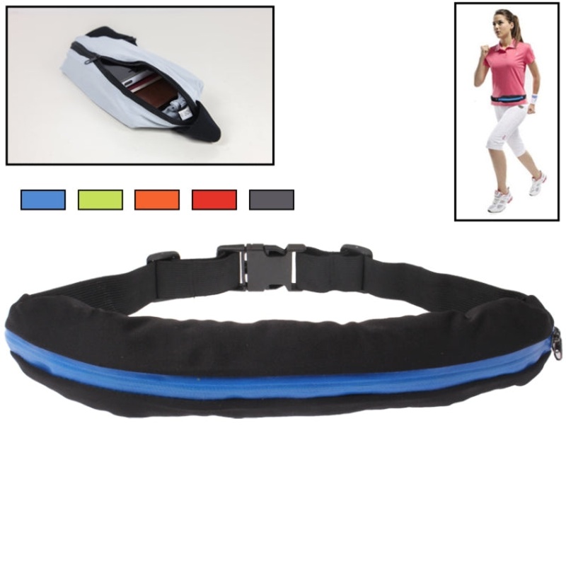 Large Capacity Outdoor Sports Waterproof Elastic Waist Bag Travel Running Fanny Pack