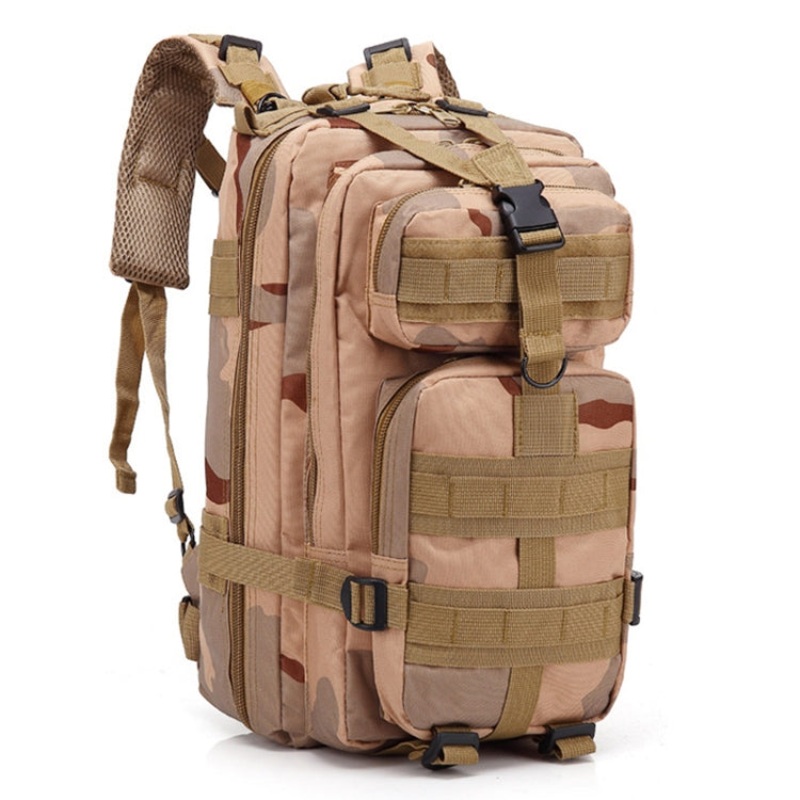 Unisex Outdoor Backpack Camping Hiking Rucksack Bag Camouflage (Sansha)