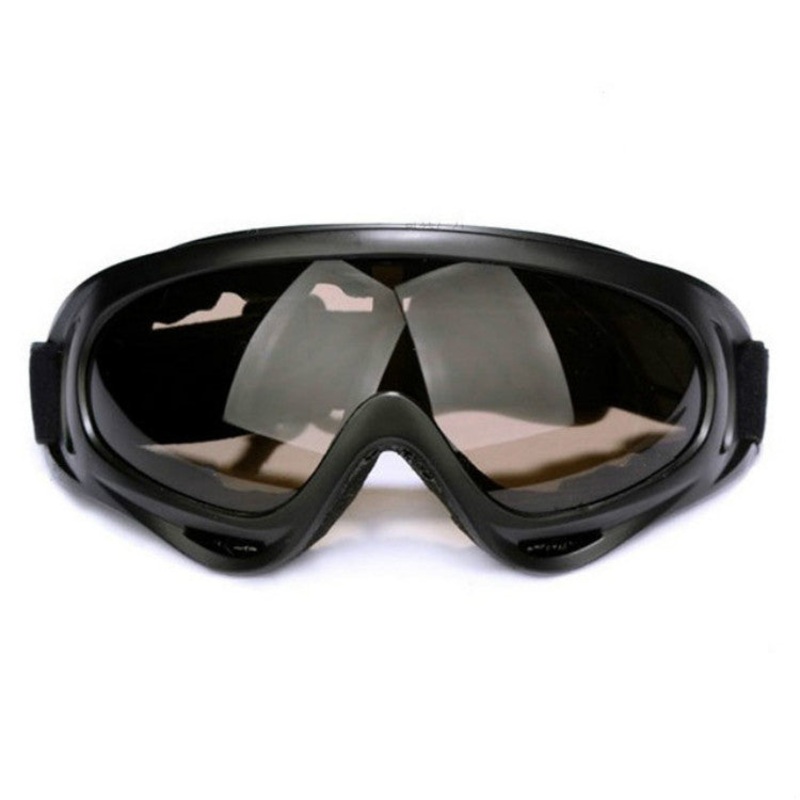 Windproof UV Resistant Ski Goggles Multi-functional Outdoor Sport Goggles(Brown Lens)