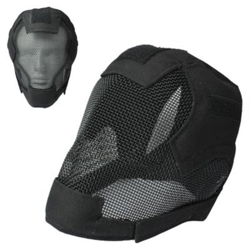 Wire Guard Fencing Mask Helmet (Black)