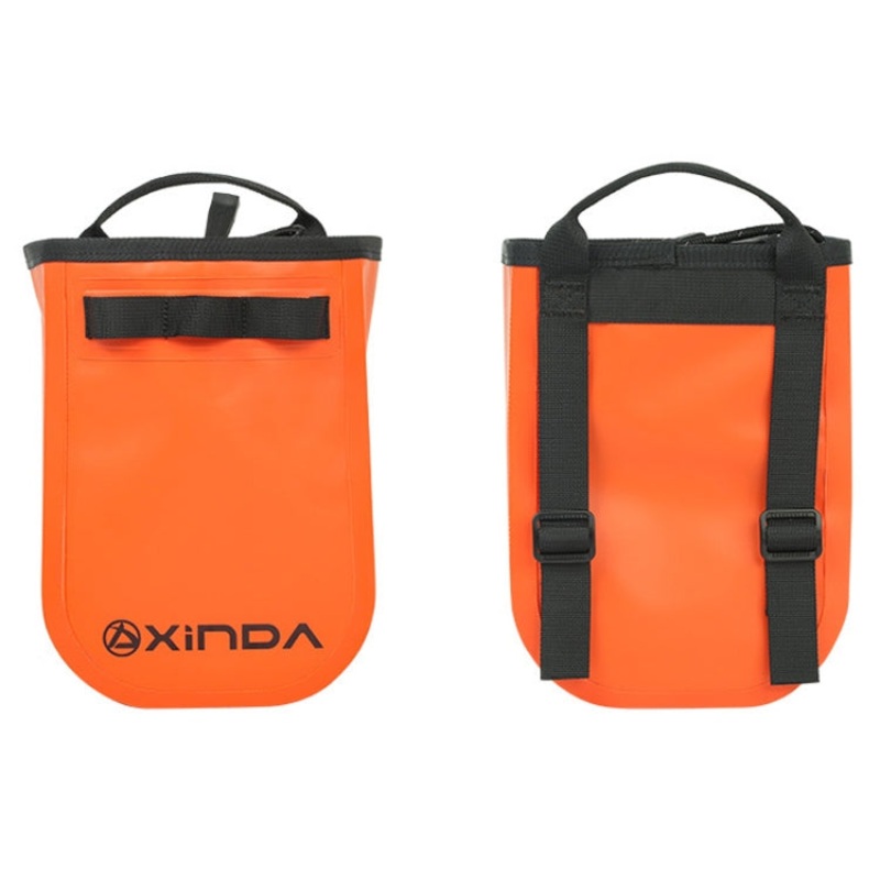 High-altitude Operation Tool Bag for Rock Climbing and Caving Waist Bag (Orange)