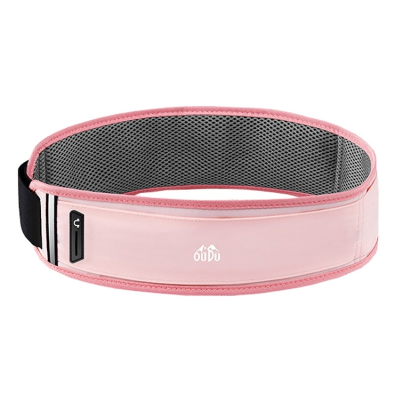 Large Outdoor Sports Wraparound Waist Pack Portable Water Bottle Bag Pink (Pink)