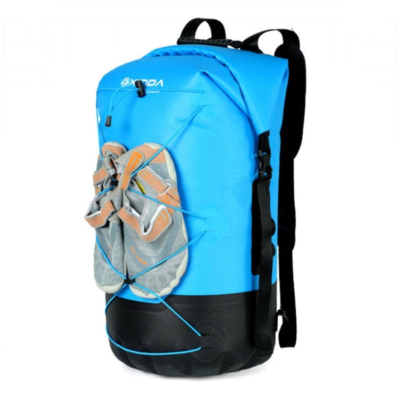 Waterproof Outdoor Stream Tracing Backpack Diving Bag 16L (Blue)