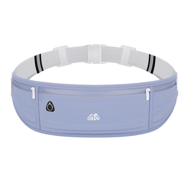 Waterproof Running Waist Pack Cell Phone Bag for Outdoor Sports (Navy Blue)
