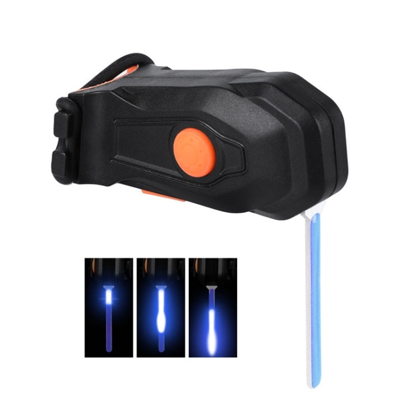 Bicycle Flowing Warning Tail Light Mountain Bike Safety Indicator (Blue)