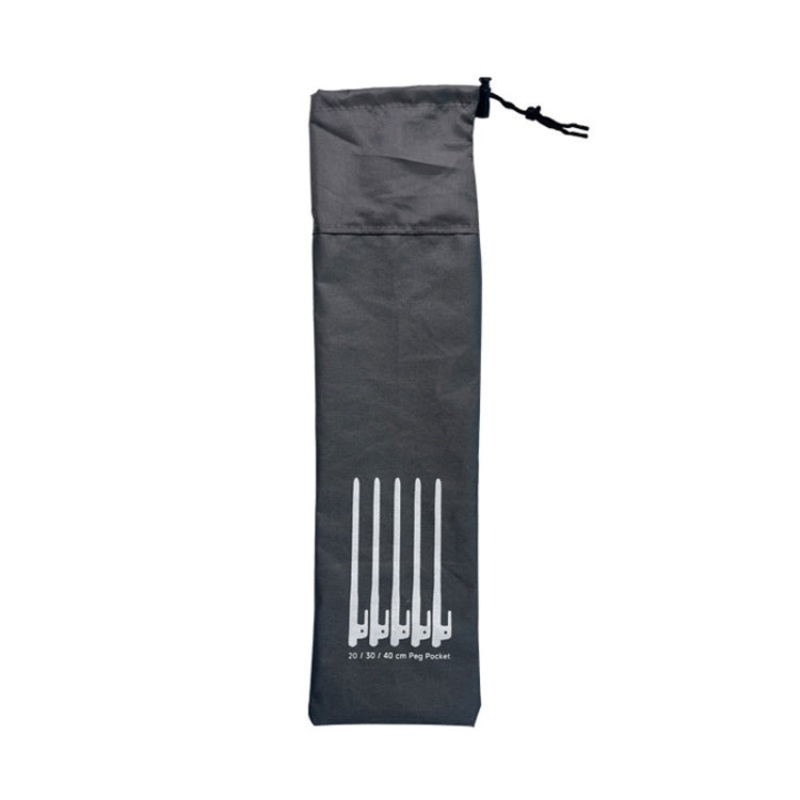 Ground Spike Storage Bag Outdoor Camping Accessories Portable Handheld Storage Bag (L 40cm)
