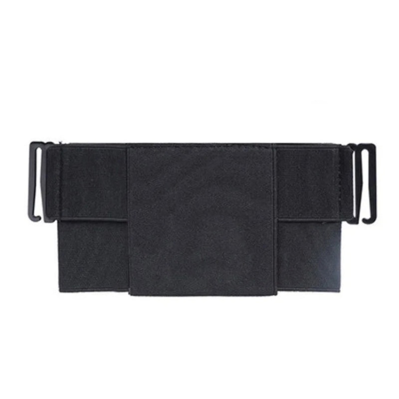 Mini Close-fitting Outdoor Sports Elastic Invisible Waist Bag (Without Cover) - Black (M)