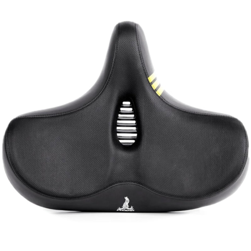 Phoenix 3D Bicycle Enlarged Thickened Soft Seat Cushion Hollow Spring Shock Absorber Ball Type