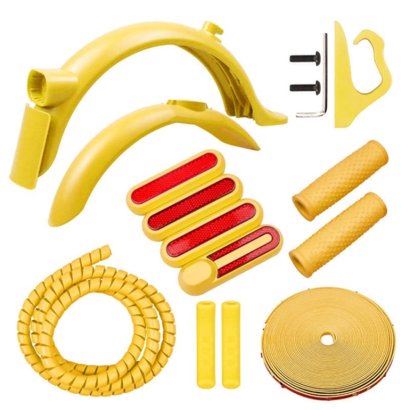 For Xiaomi M365 Pro / Pro 2 AIMITE 13pcs /Set Electric Scooter Accessories(Yellow)
