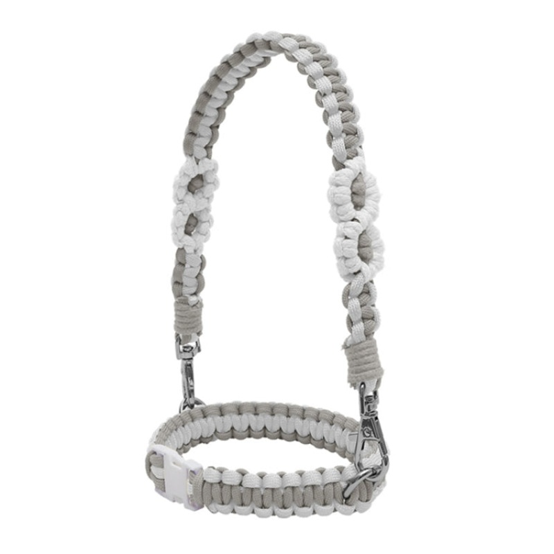 Hand Woven Boho Daisy Mug Holder Lanyard (For 30oz Gray)