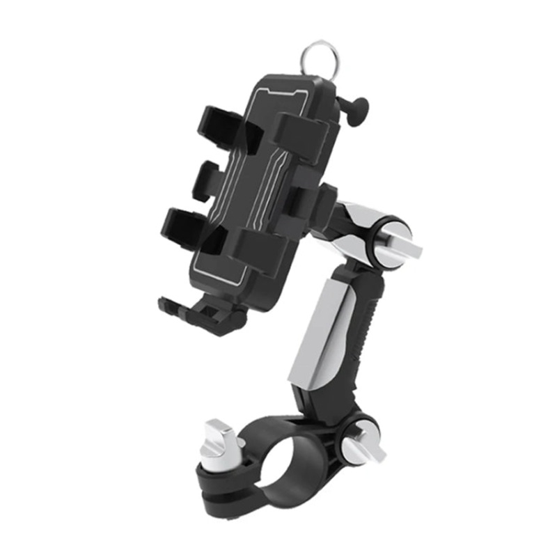 Motorcycle Bicycle Outdoor Cycling Navigation Phone Holder, Style: Handlebage Bracket
