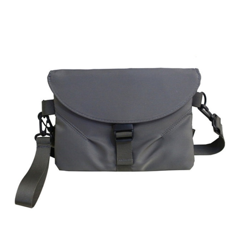 Workwear Crossbody Bag Single Shoulder Casual Small Bag (Grey)