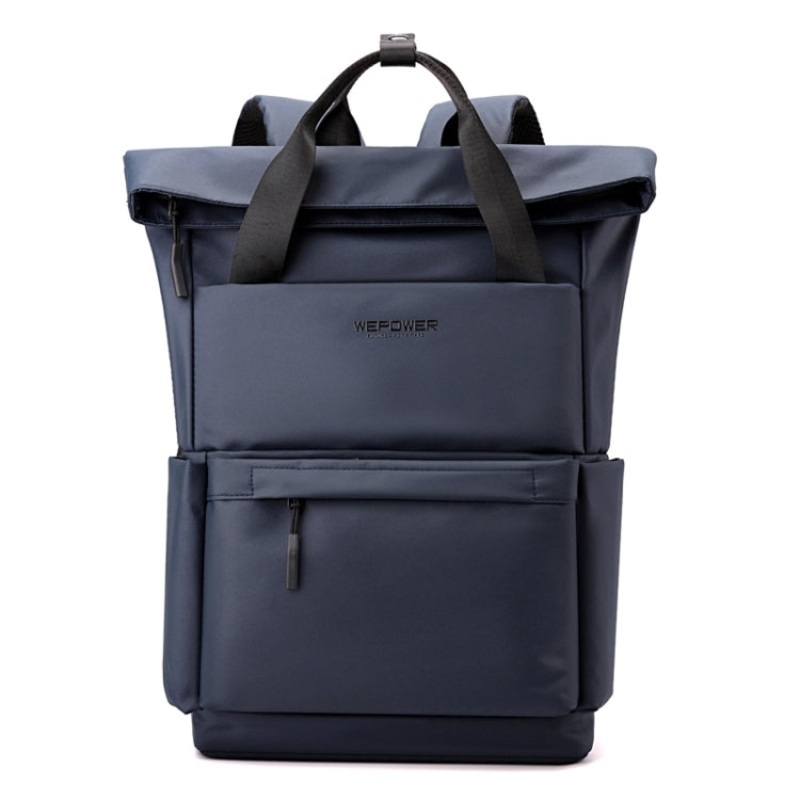 Large Capacity Pilet Bag Short Travel Backpack Light Casual Computer Bag Dark Blue (One Size)